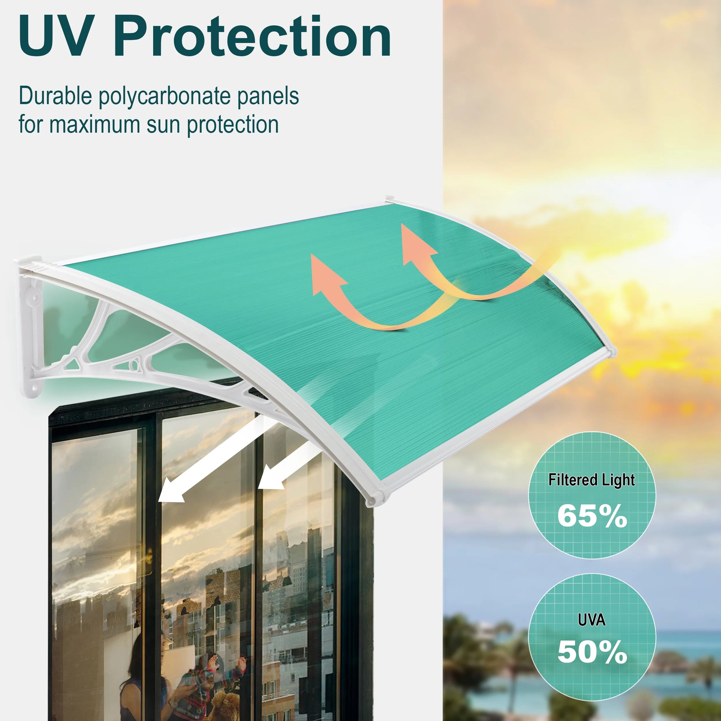 Waterproof Front Door Canopy