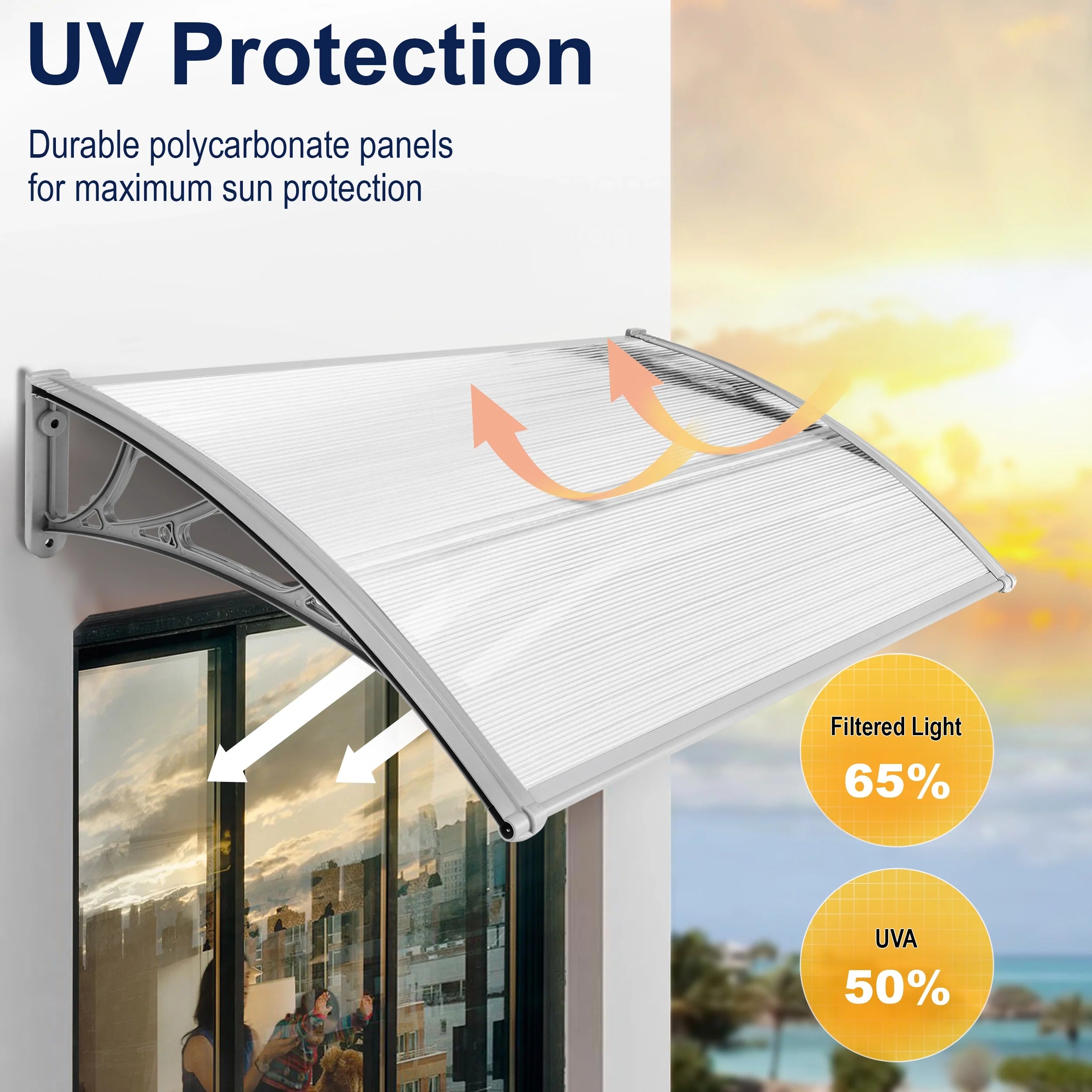 Waterproof Front Door Canopy