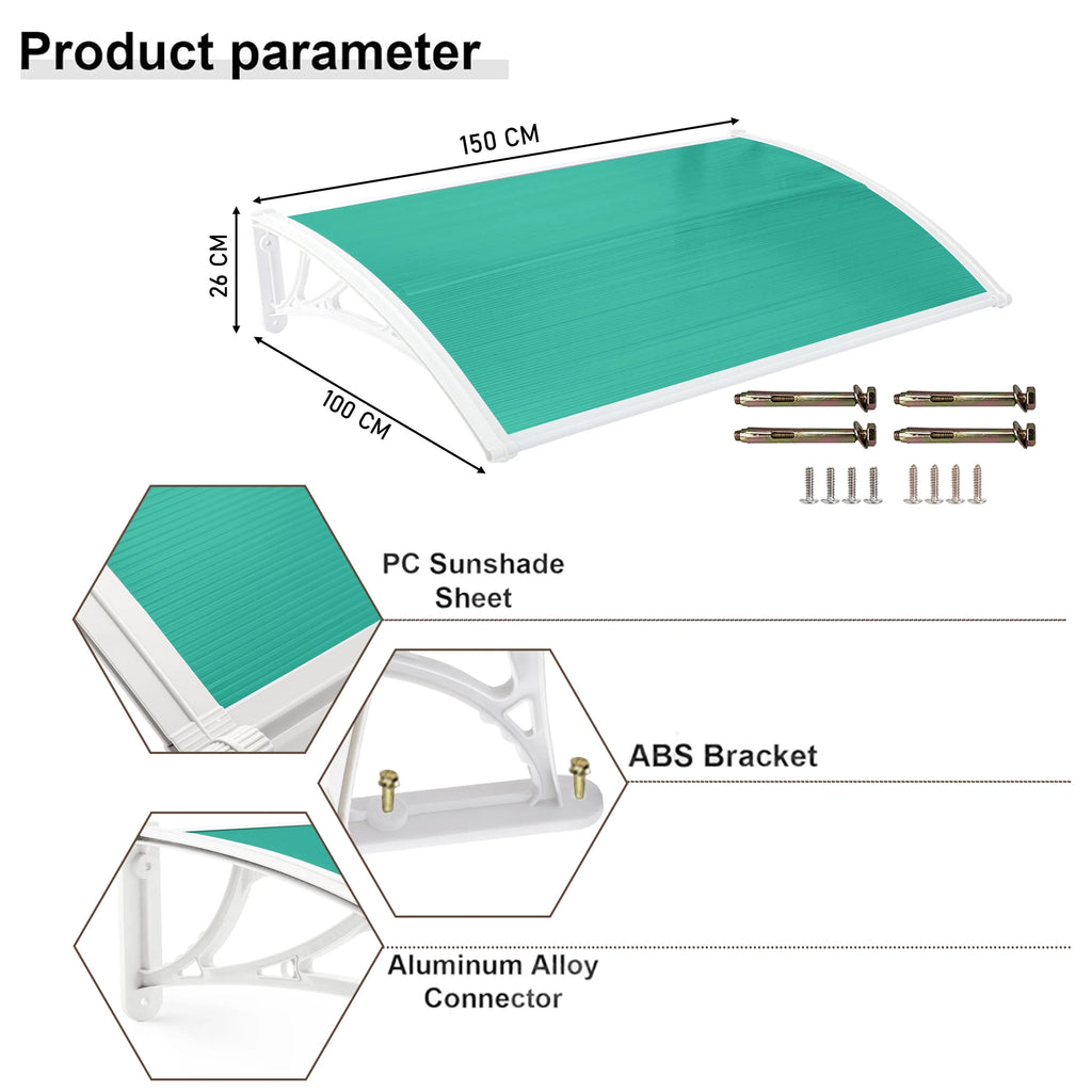 Waterproof Front Door Canopy