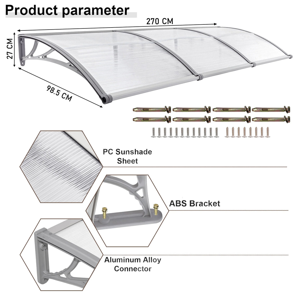 Waterproof Front Door Canopy