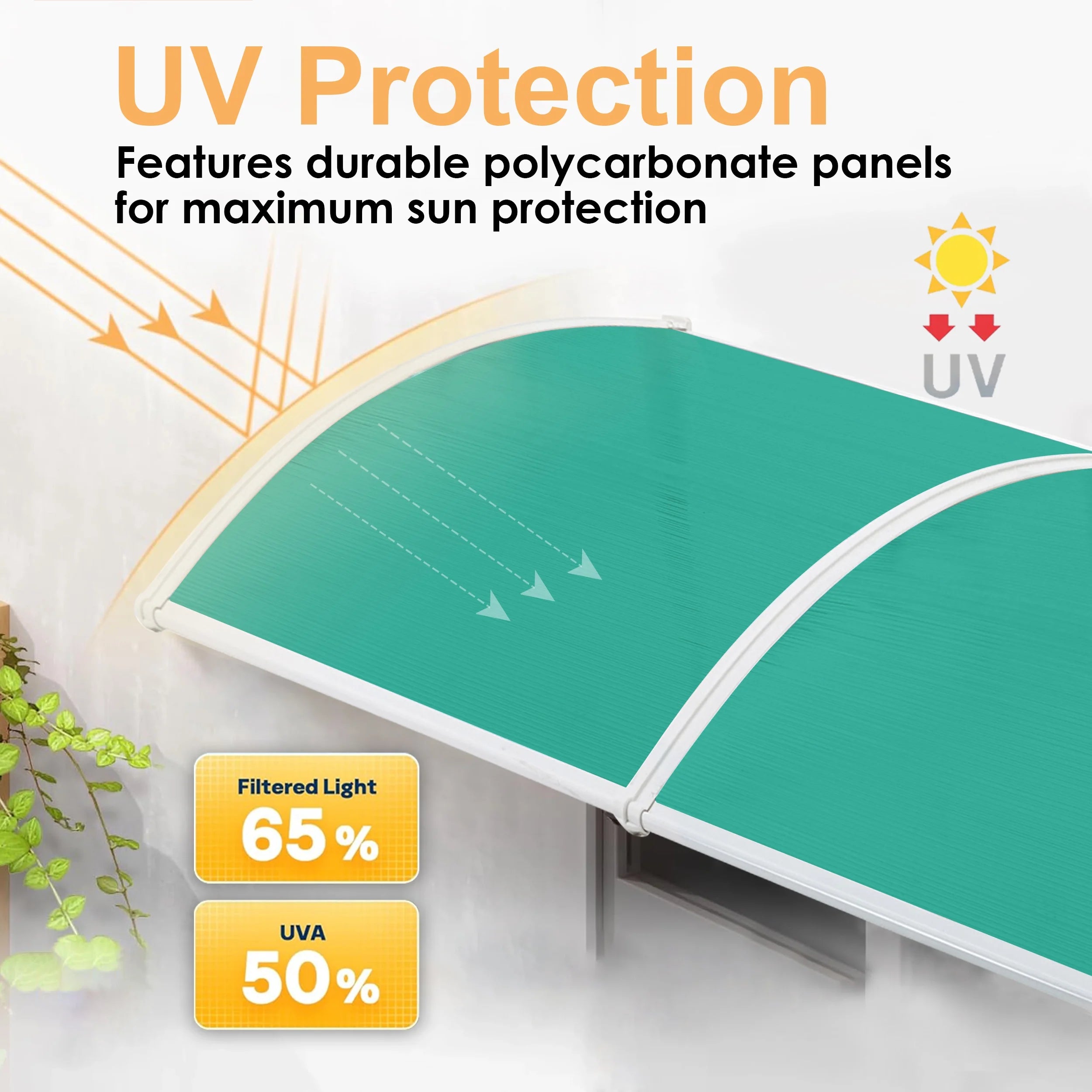 Waterproof Front Door Canopy
