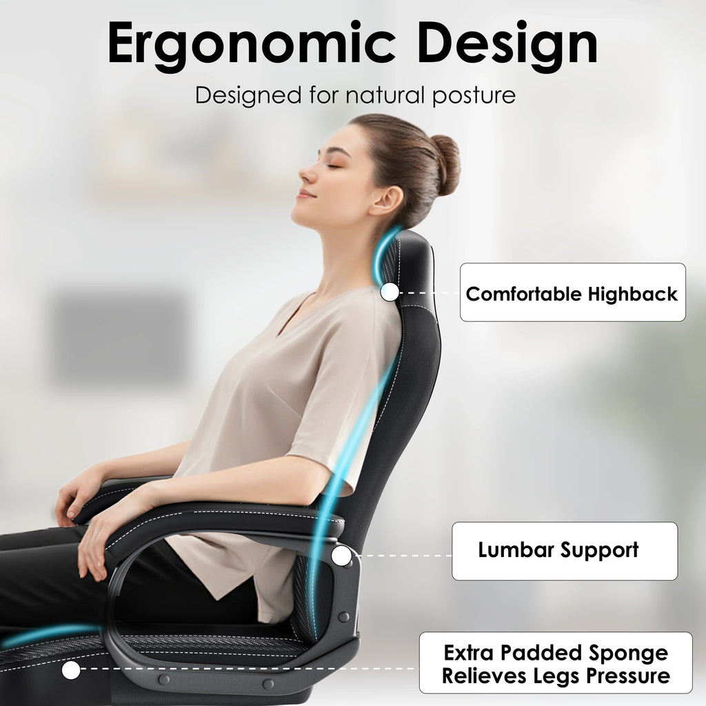 Xstriker Small Gaming Chair - Fabric PC Computer Desk Office Chair