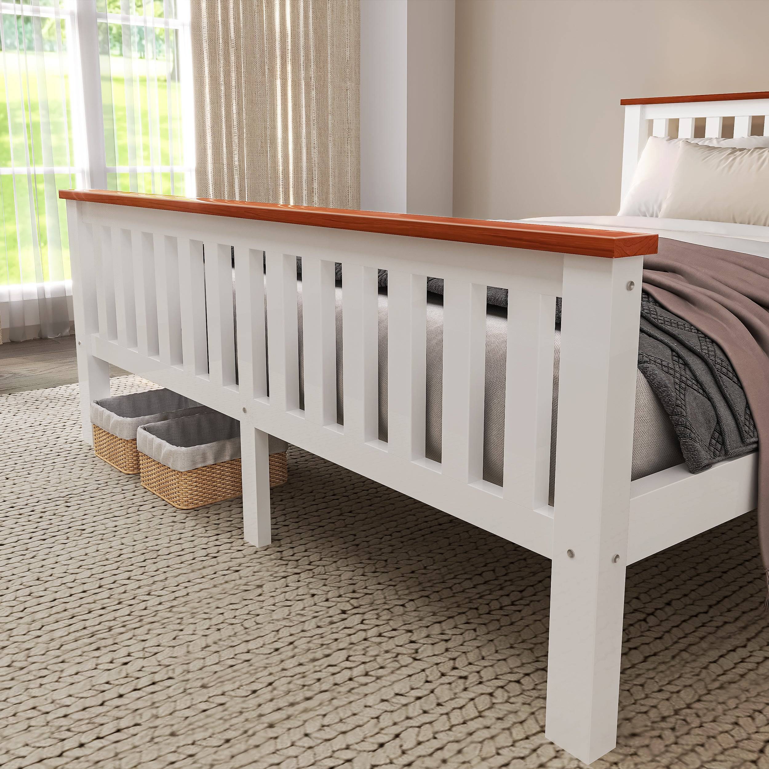 Wooden Double Bed Frame