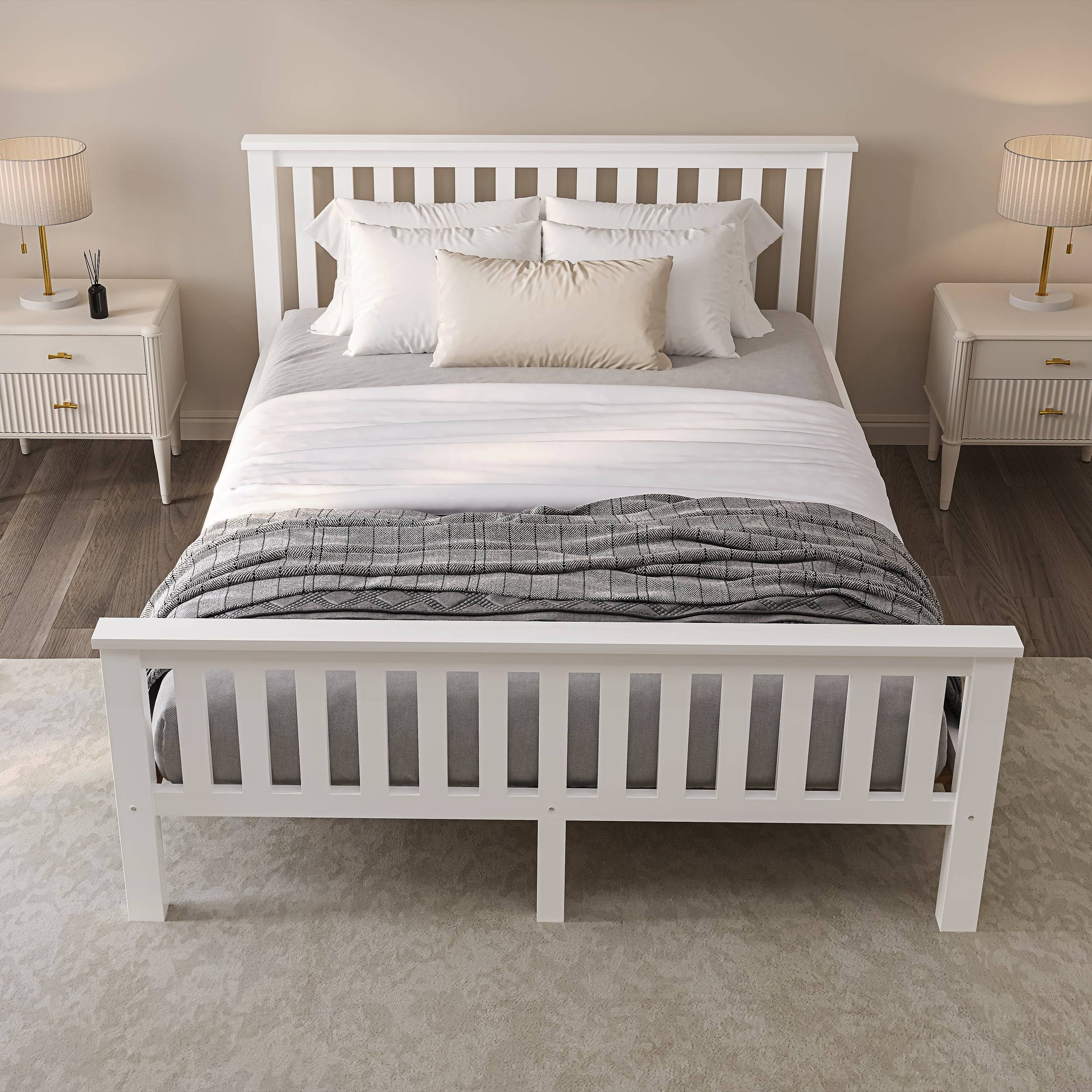 Wooden Double Bed Frame