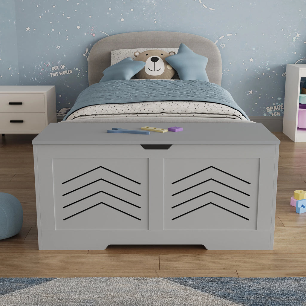 Large Toy Box - Bedding Blanket Box Storage Chest Trunk Bench