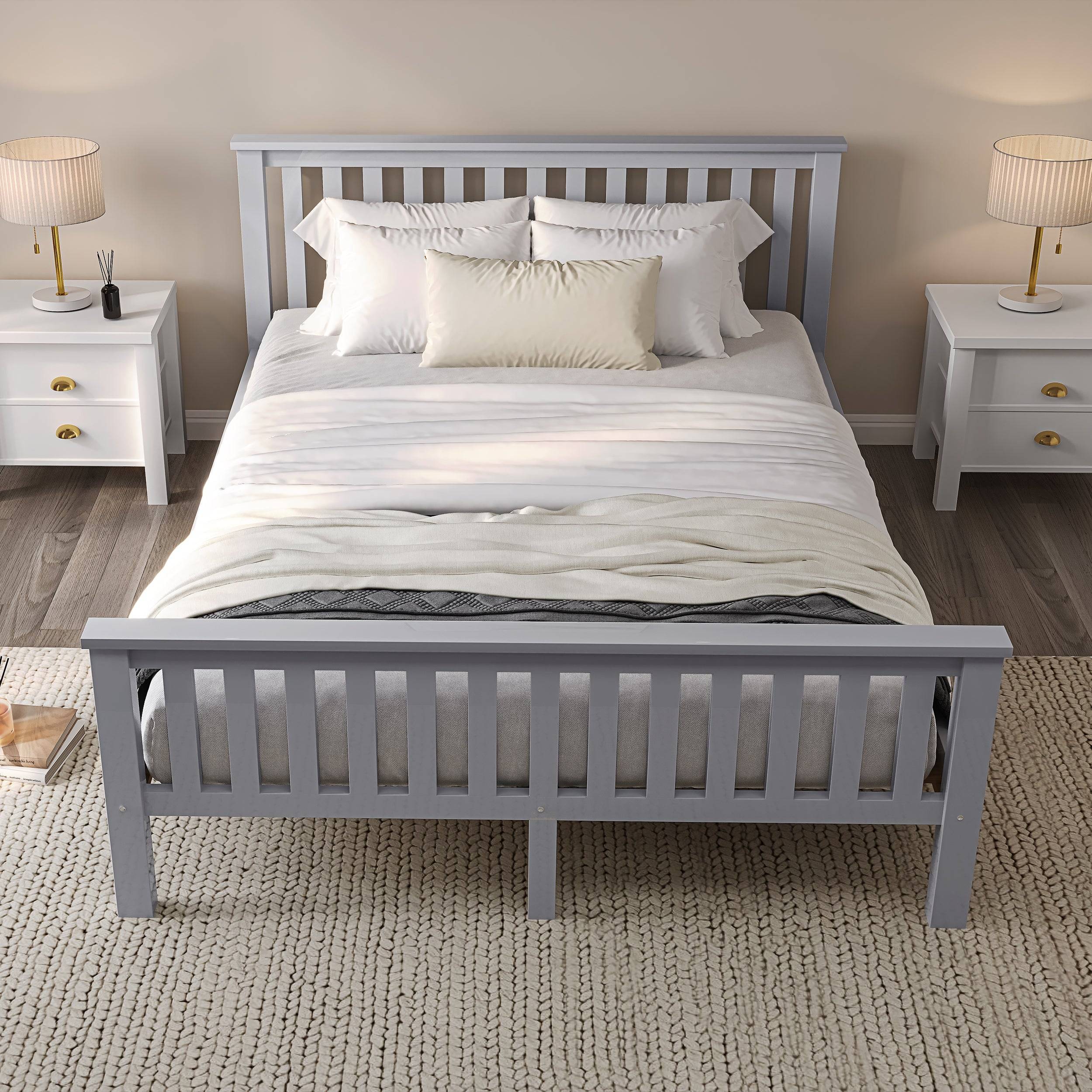 King Size Wooden Bed Frame