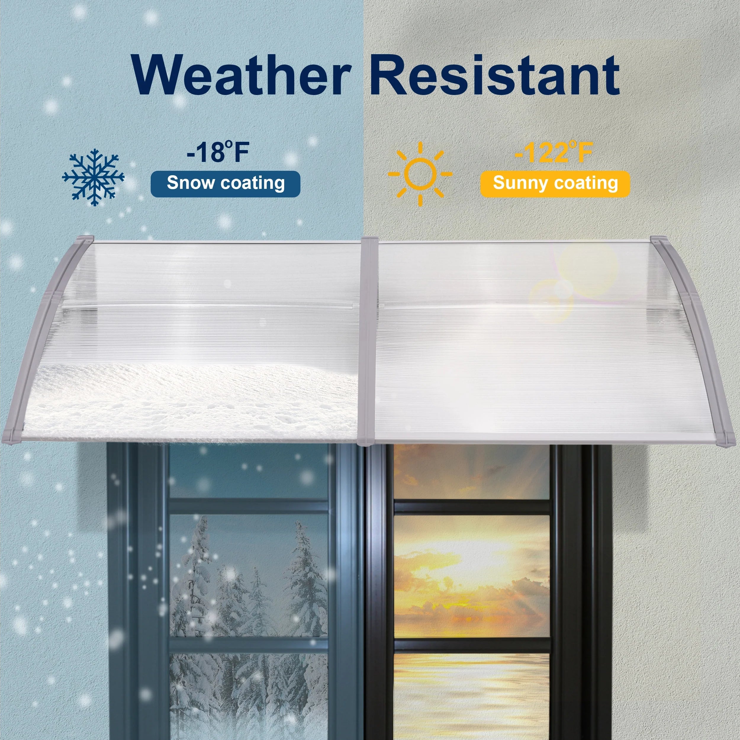 Waterproof Front Door Canopy