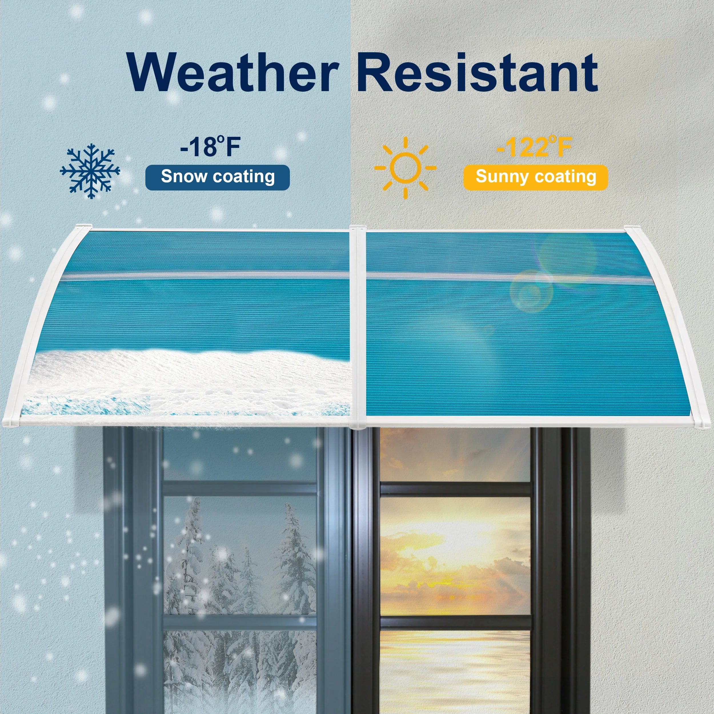 Waterproof Front Door Canopy