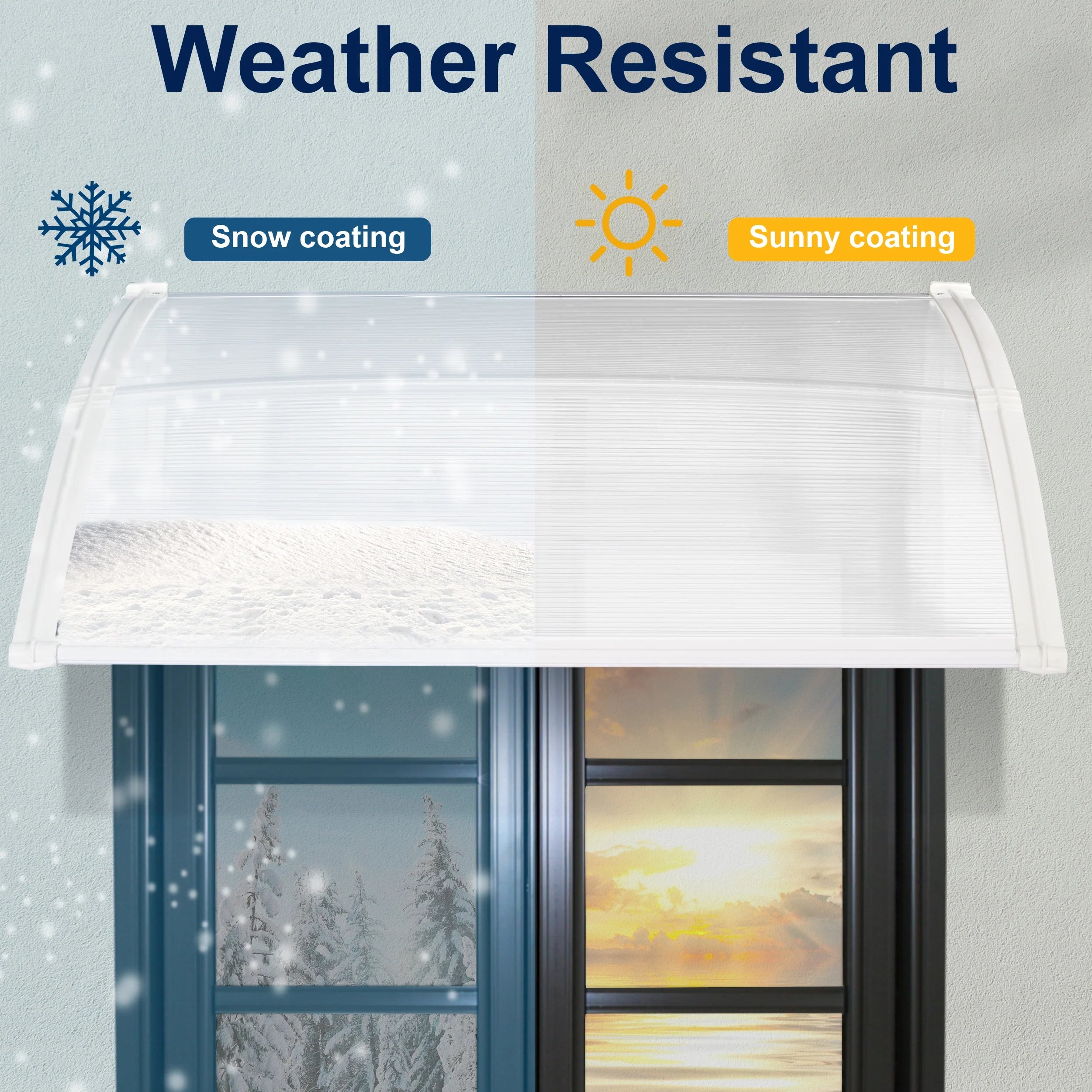 Waterproof Front Door Canopy