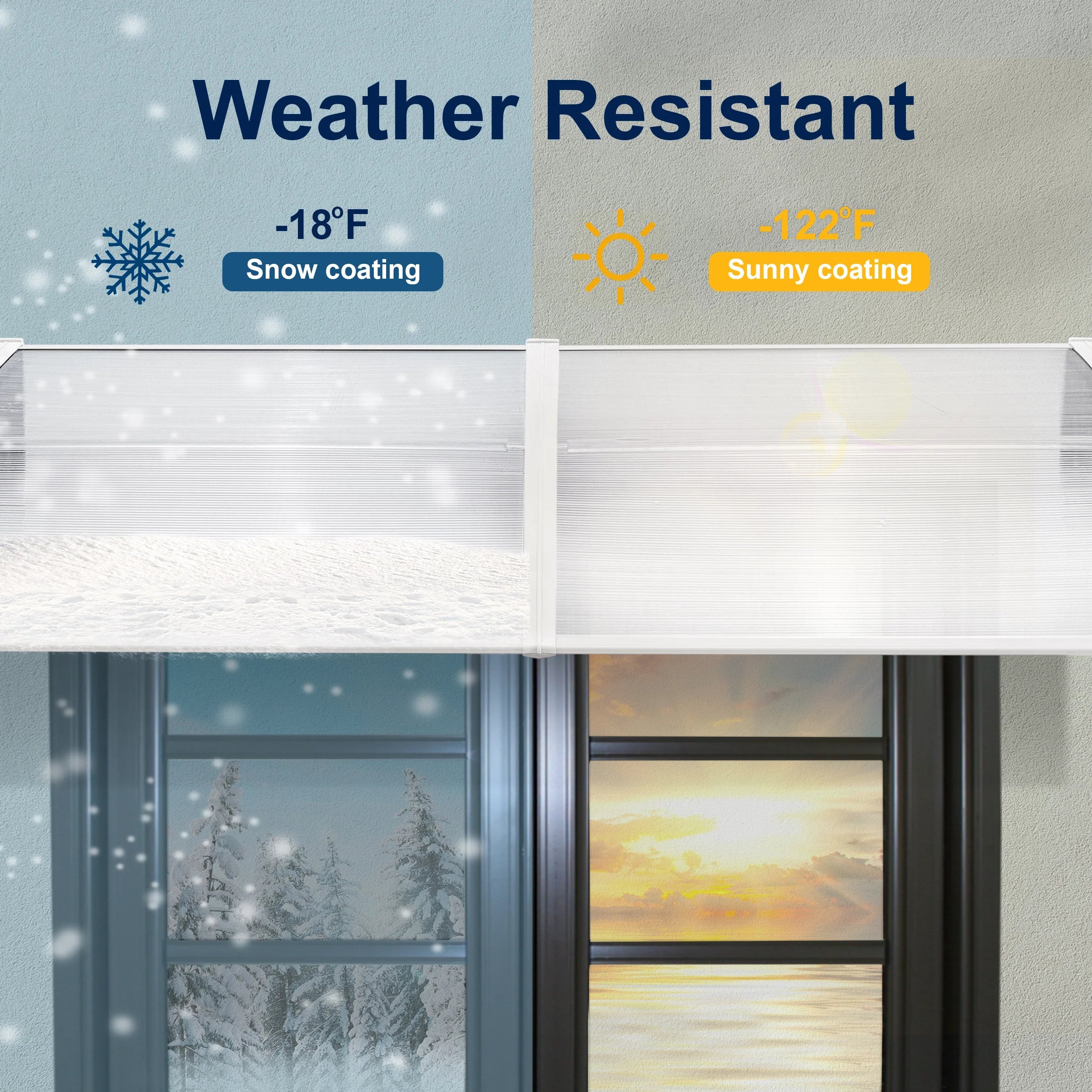 Waterproof Front Door Canopy