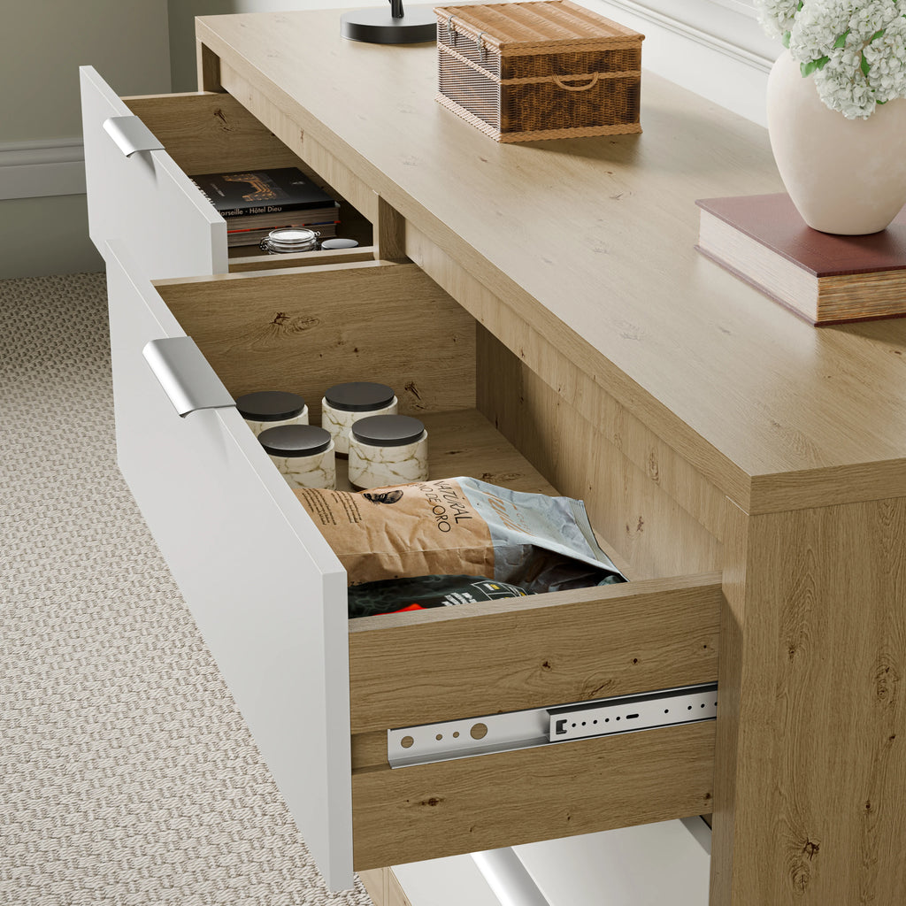 Skova Large 6 Chest of Drawers - Wide Bedroom Dresser