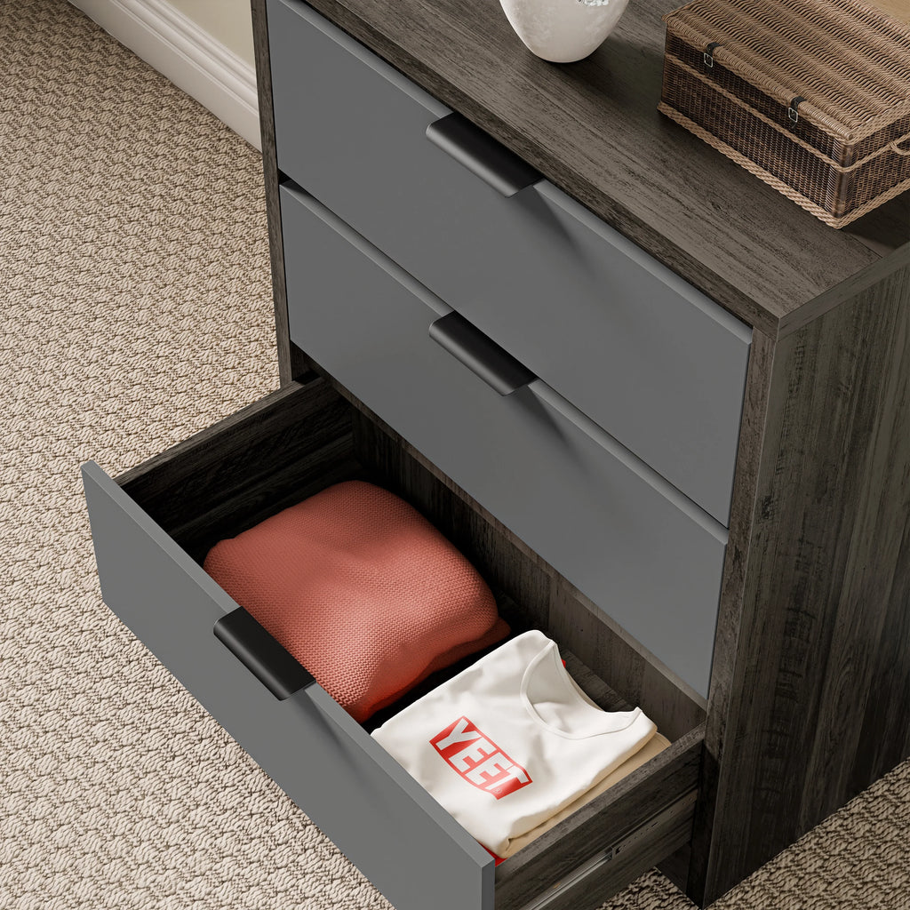 Skova 3 Drawer Chest of Drawers - Small Bedroom Drawers