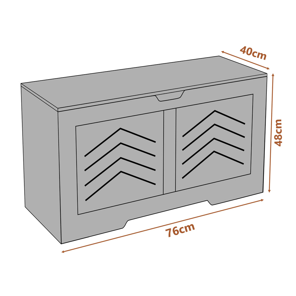 Toy Box - Kids Storage Chest Blanket Box Bench Trunk