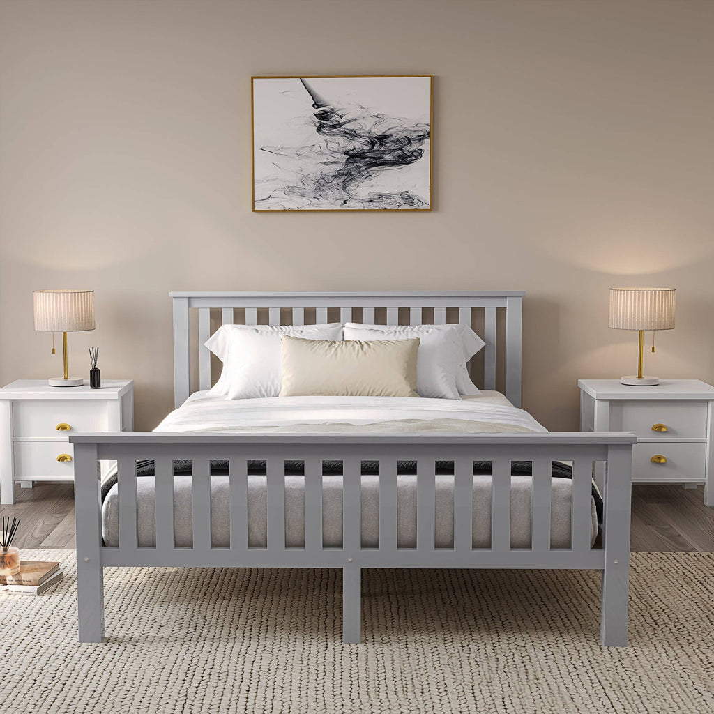 King Size Wooden Bed Frame