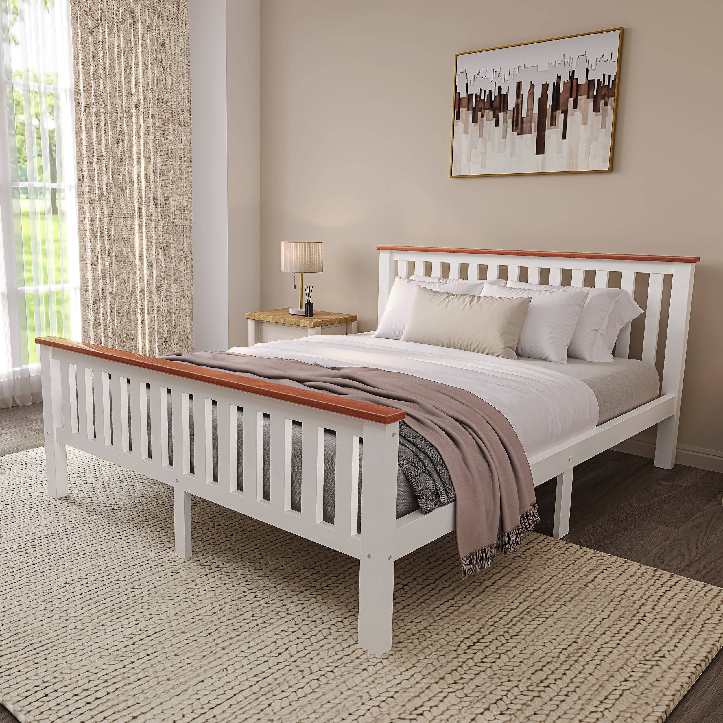 King Size Wooden Bed Frame